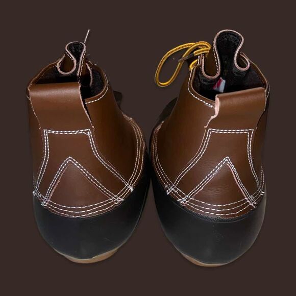 PROLINE THINSULATE 200 Gram Brown Leather Front Tie Ankle Winter Boots Size 12 - Picture 4 of 6